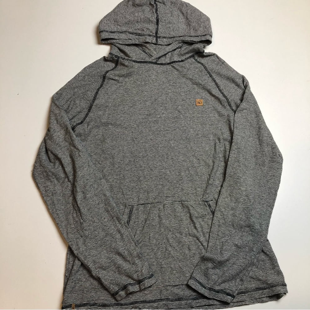 Tentree Gray Mens Pullover Hoodie Medium Sweater